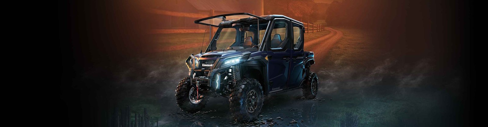 2027 Kawasaki RIDGE CREW PLATINUM SPORT HVAC