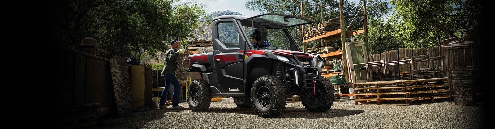 2027 Kawasaki RIDGE PLATINUM RANCH HVAC