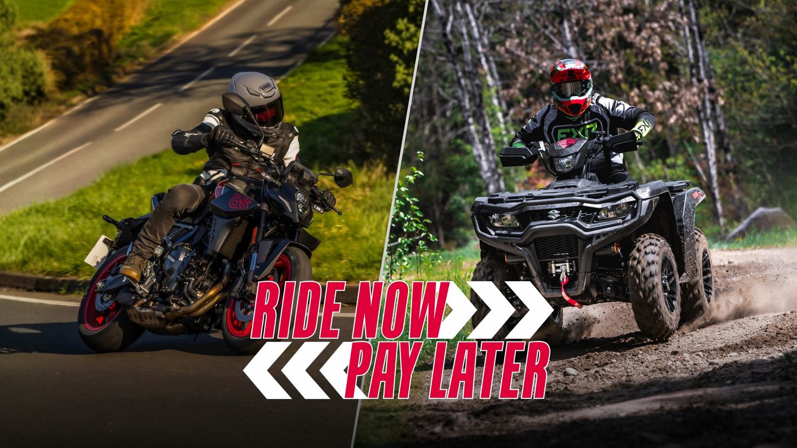 RIDE NOW. PAY LATER.