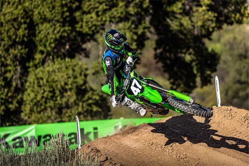 2027 Kawasaki KX 250F - Lime Green — photo 3