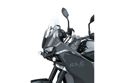 2026 Kawasaki KLE 500 SE - Pearl Blizzard image 3