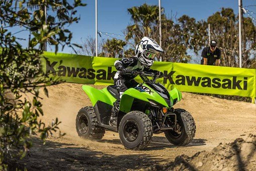 2026 Kawasaki KFX 90 - Bright White image 7