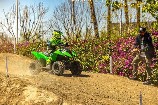 2026 Kawasaki KFX 50 - Bright White — photo 6