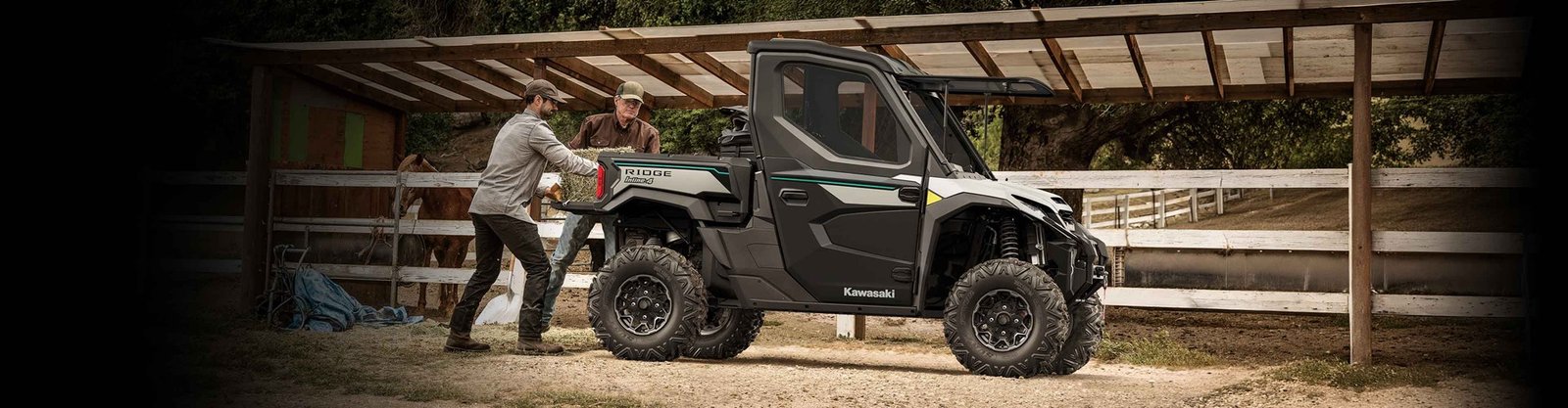 2026 Kawasaki RIDGE HVAC - Metallic Bluish — photo 6