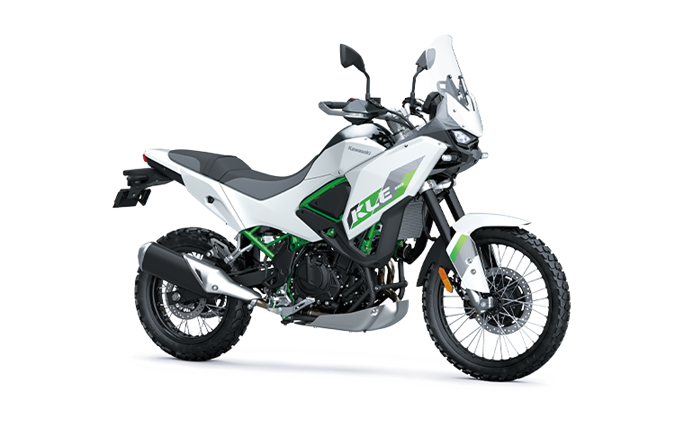 2026 Kawasaki KLE 500 SE - Pearl Storm Gray — photo 4