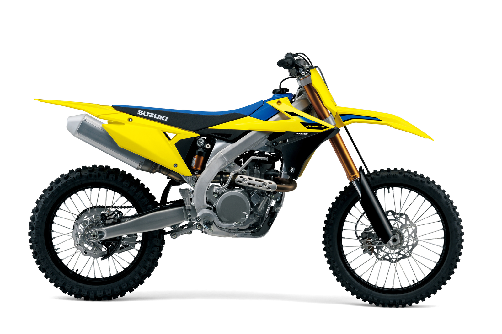 2025 Suzuki RM-Z 450 - Champion Yellow — photo 4