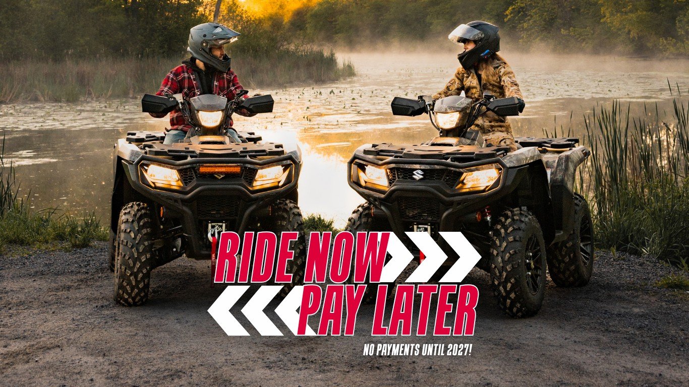 Suzuki ATVs: Ready For Wild.